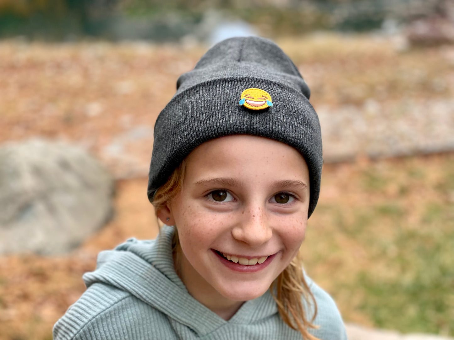 Moji Peel Kids' Beanie